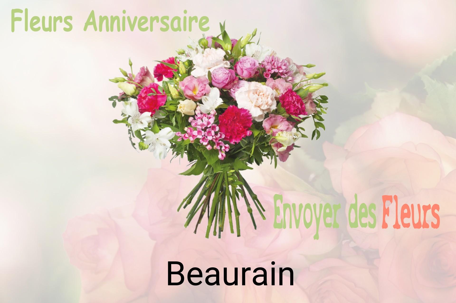 Bouquet de fleurs d’anniversaire livré à Beaurain